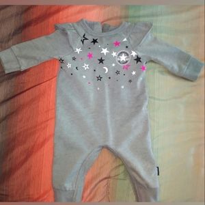 Converse one-piece baby girl